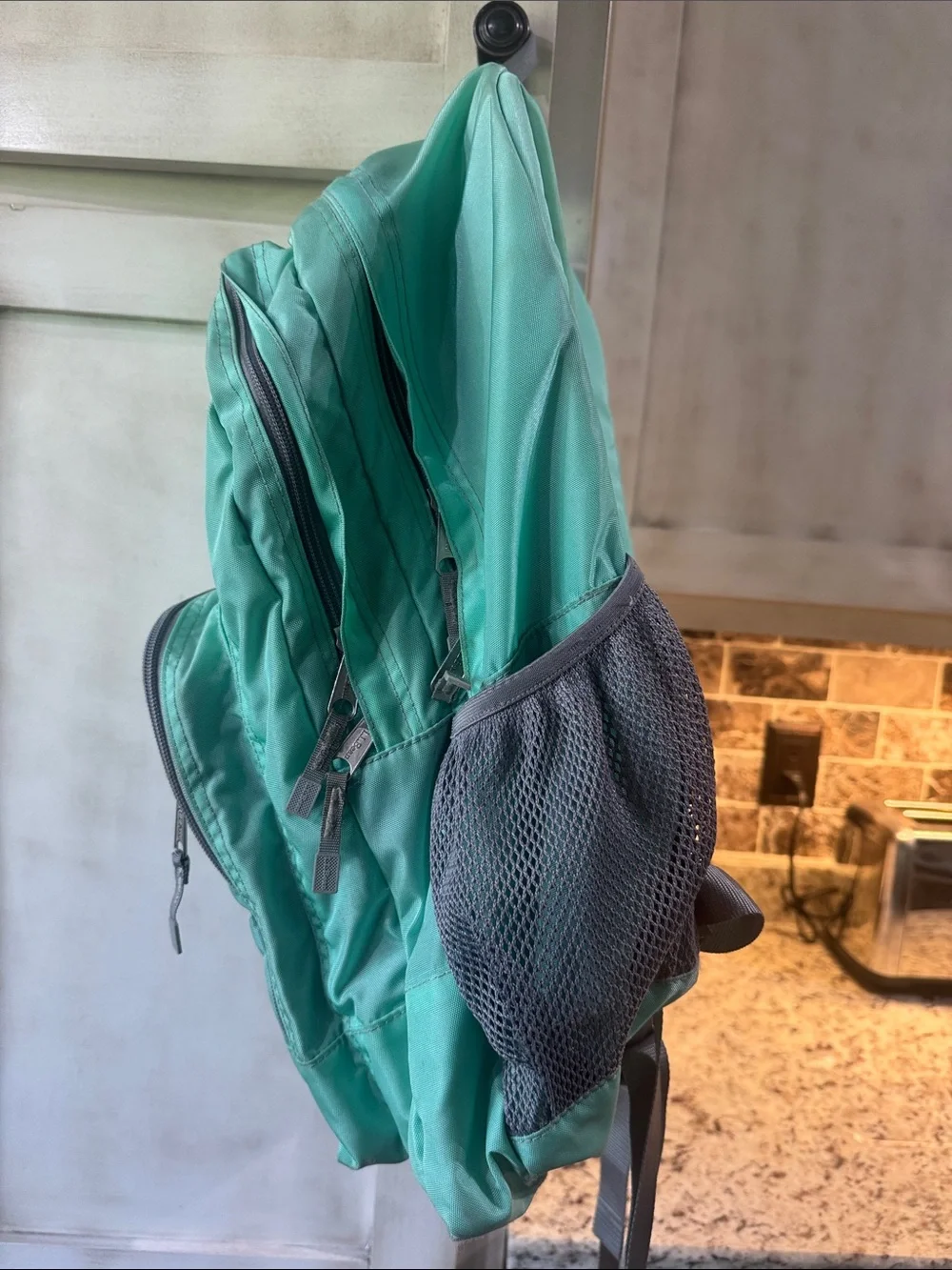 “Libby” LL Bean Mint Green Deluxe Backpack and Lunchbox— *With monogram